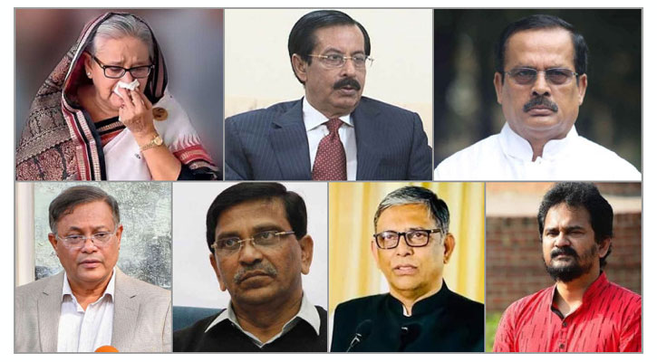 শেখ হাসিনাসহ পলাতক আসামিদের বিরুদ্ধে গ্রেপ্তারি পরোয়ানা