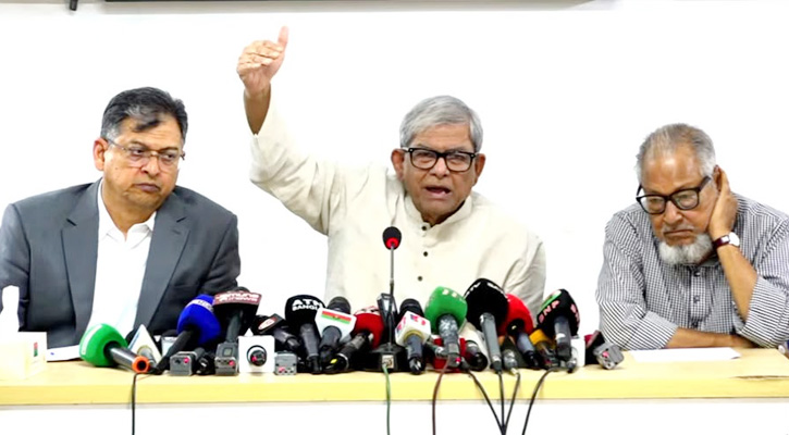 বিএনপিকে সংস্কারবিরোধী দেখানোর অপচেষ্টা চলছে: মির্জা ফখরুল