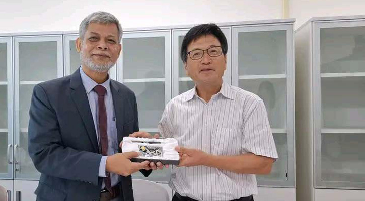 মাভাবিপ্রবি উপাচার্যের দক্ষিণ কোরিয়া সফর