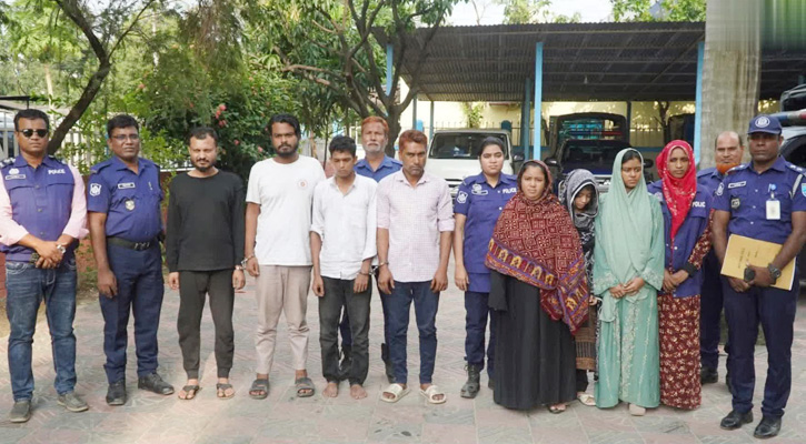 ফতুল্লায় অর্ধগলিত লাশ উদ্ধারের ঘটনায় ৭ জন রিমান্ডে