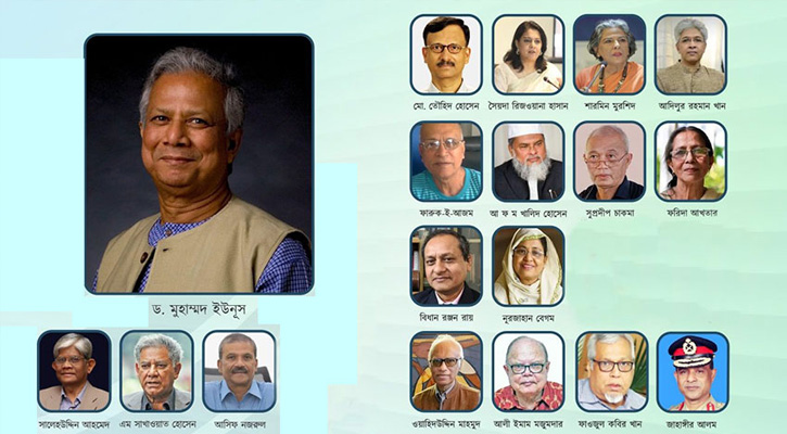 প্রধান উপদেষ্টাসহ সব উপদেষ্টার সম্পদ বিবরণী প্রকাশ