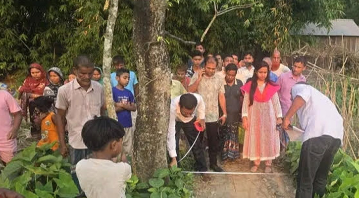 ধনবাড়ীর সমস্যা ও চলমান উন্নয়ন প্রকল্প সরেজমিনে পরিদর্শনে ইউএনও সাথী
