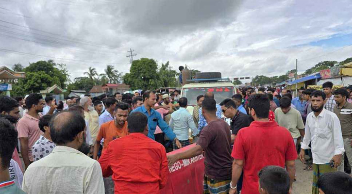 ঢাকা-সিলেট মহাসড়ক অবরোধ