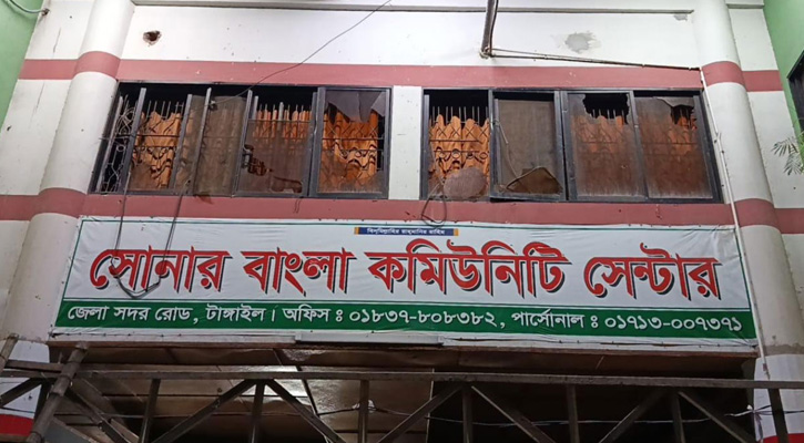 টাঙ্গাইলে কাদের সিদ্দিকীর বাড়িতে হামলা ও ভাঙচুর
