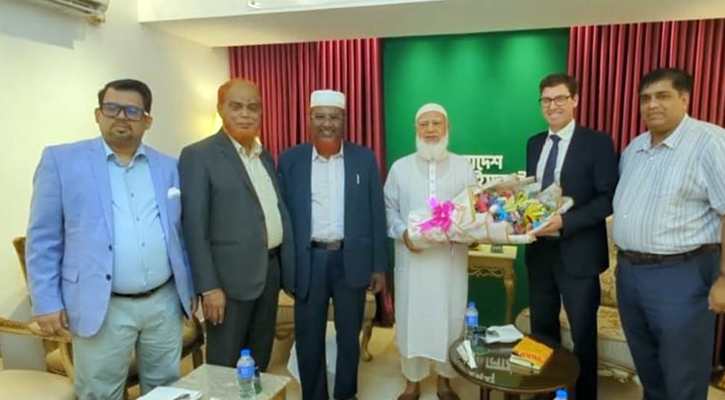 জামায়াত আমিরের সঙ্গে নরওয়ের রাষ্ট্রদূতের সৌজন্য সাক্ষাৎ