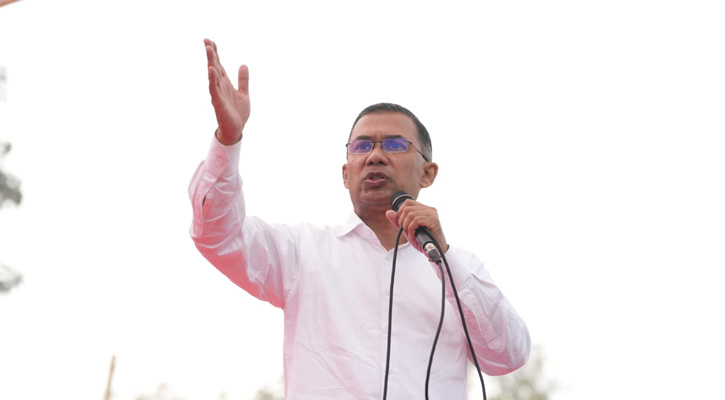 নির্বাচন বন্ধের ষড়যন্ত্র করলে দাঁতভাঙা জবাব দেওয়া হবে: তারেক রহমান