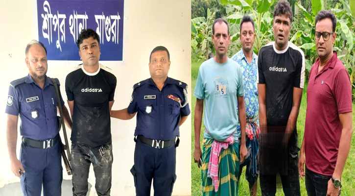 মাগুরার শ্রীপুরে পুলিশের বিশেষ অভিযানে ছদ্মবেশে মাদক সম্রাট রাব্বী আটক
