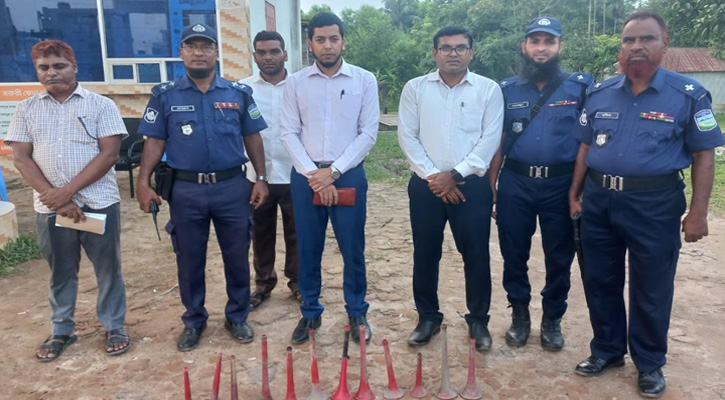 শেরপুরে শব্দ দূষণ নিয়ন্ত্রণে ভ্রাম্যমাণ আদালতের অভিযান: ৬ পরিবহন চালককে জরিমানা