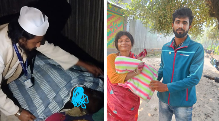 ময়মনসিংহে শীতার্ত মানুষের পাশে হিউম্যান এইড এন্ড ট্রাস্ট ইন্টারন্যাশনাল
