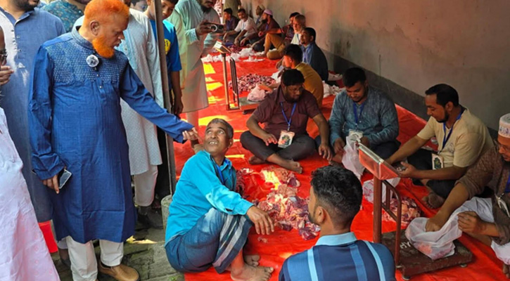 এমপি বুলবুলের উদ্যোগে ৪ হাজার মানুষের মাঝে কুরবানির মাংস বিতরণ