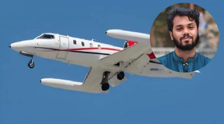 ওসমান হাদিকে নিয়ে সিঙ্গাপুরের উদ্দেশে উড়ল এয়ার অ্যাম্বুলেন্স