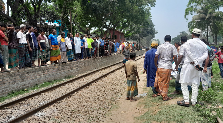 নলডাঙ্গা স্টেশনে ট্রেনে কাটা পড়ে মানসিক রোগীর মৃত্যু