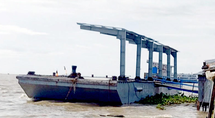 ৩ দিন ধরে ভোলার ১০ রুটে লঞ্চ চলাচল বন্ধ