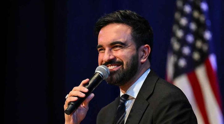 নিউইয়র্কের প্রথম মুসলিম মেয়র হলেন জোহরান মামদানি