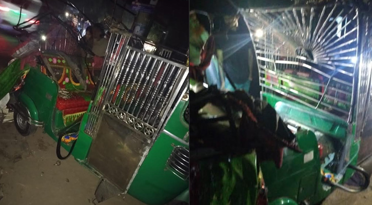 মানিকগঞ্জে ট্রাক-সিএনজি মুখোমুখি সংঘর্ষে যুবক নিহত