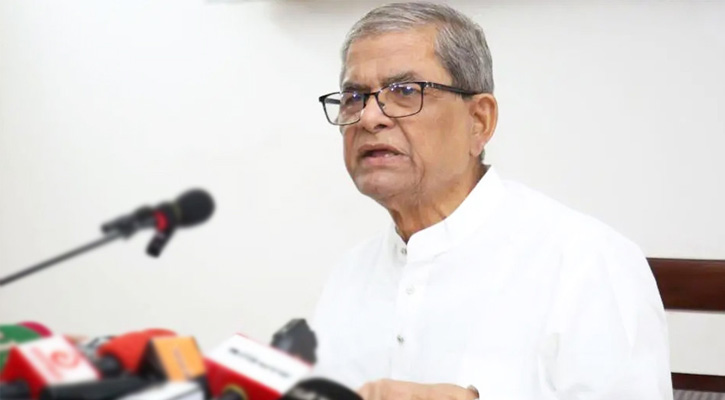 দেশে ভিন্নমত প্রকাশ করলে তাকে শত্রু হিসেবে দেখা হয়: মির্জা ফখরুল