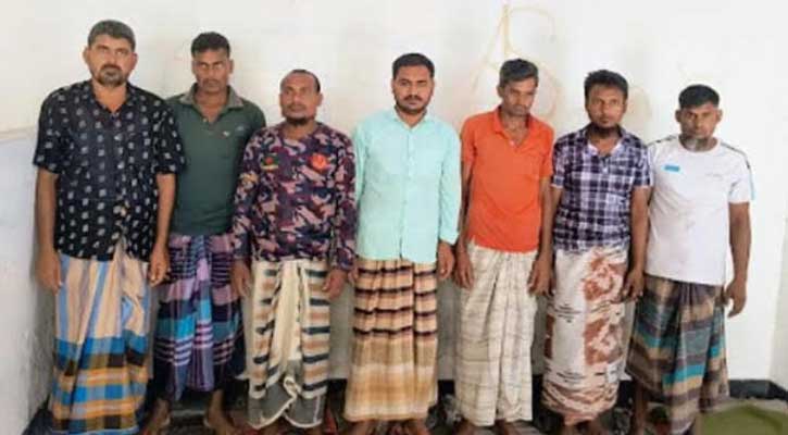 পুশইনে বিএসএফকে সহায়তার অভিযোগে ৭ বাংলাদেশিকে আটক করল বিজিবি
