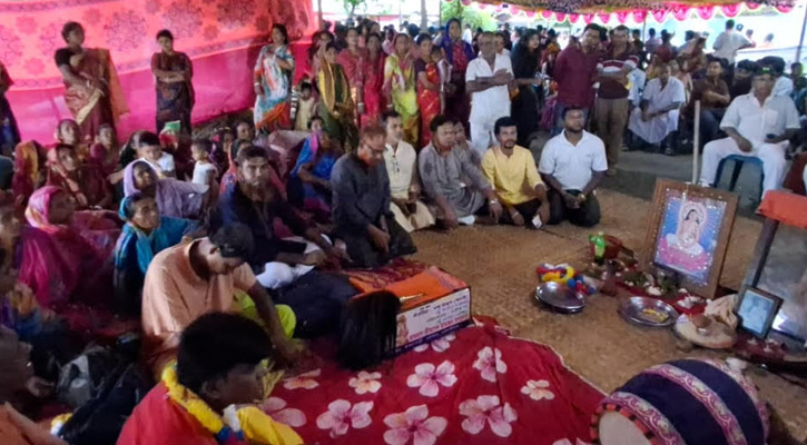 বিএনপি নেতার বাবার শ্রাদ্ধানুষ্ঠান সম্পন্ন