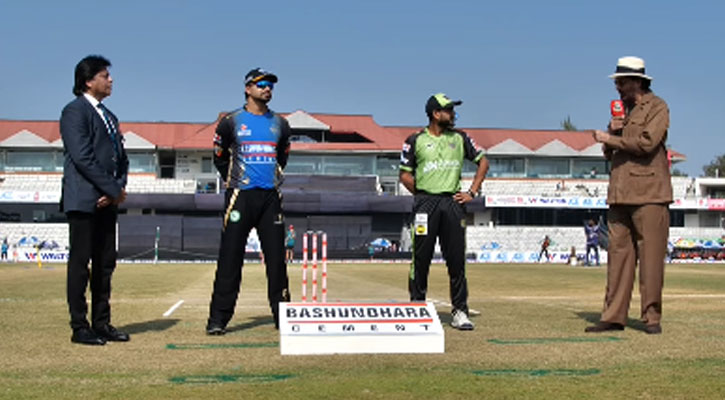 টস জিতে রংপুরকে ব্যাটিংয়ে পাঠালো সিলেট