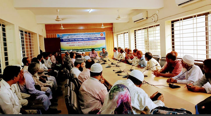 তানোরে শিক্ষা প্রতিষ্ঠান প্রধানদের সঙ্গে ইউএনও’র মতবিনিময় সভা