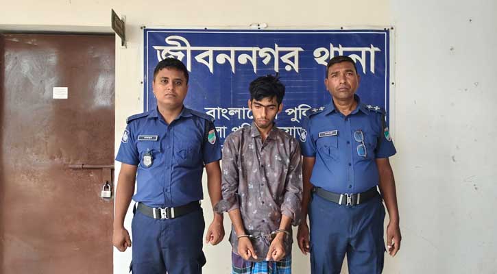 জীবননগরে স্ত্রীকে হত্যাচেষ্টার অভিযোগে স্বামী আটক