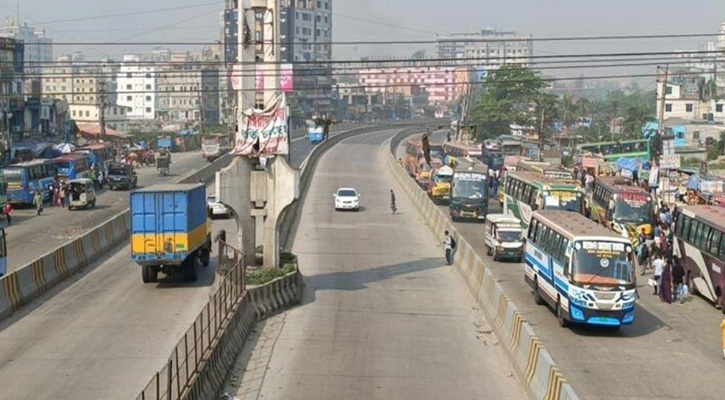 ঢাকা-চট্টগ্রাম মহাসড়কে যান চলাচল স্বাভাবিক