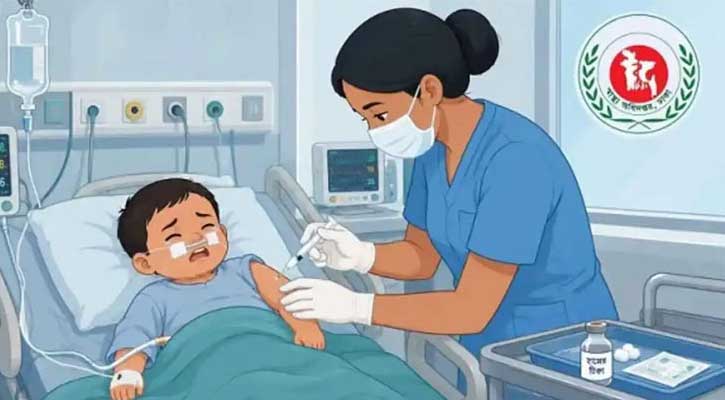 হামের উপসর্গ নিয়ে আরও ৫ জনের মৃত্যু