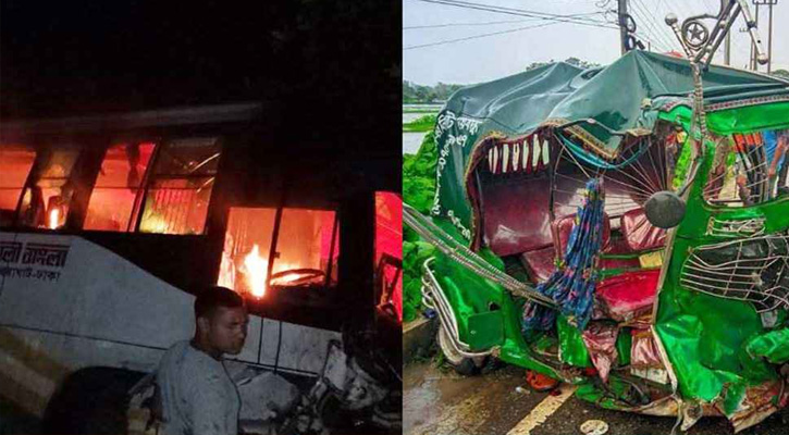 ময়মনসিংহে পৃথক দুই সড়ক দুর্ঘটনায় নিহত ১১ জনের পরিচয় শনাক্ত
