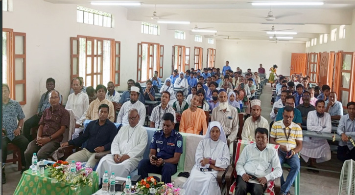 ঠাকুরগাঁওয়ে আন্তঃধর্মীয় সংলাপ ও সম্প্রীতি দিবস উদযাপন