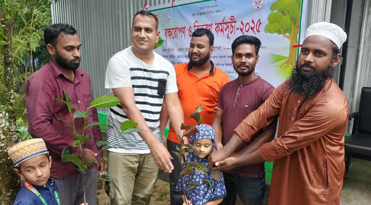 ঝিনাইগাতীতে আসঝির মাসব্যাপী বৃক্ষরোপণ ও বিতরণ কার্যক্রম: সামাজিক কল্যাণে উজ্জ্বল দৃষ্টান্ত