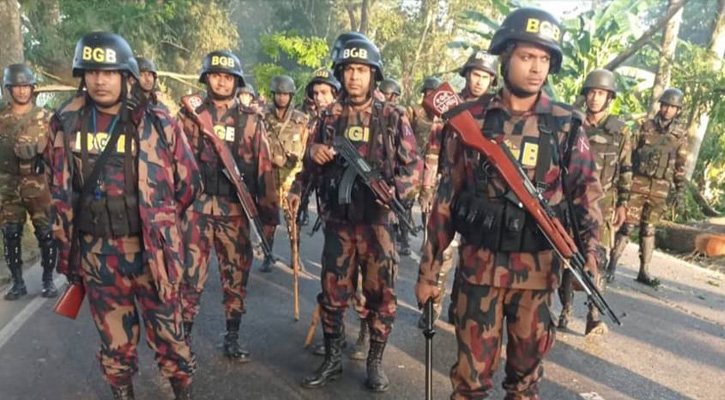ঢাকাসহ চার জেলায় বিজিবি মোতায়েন
