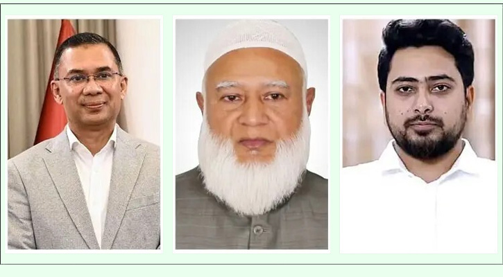 রোববার জামায়াত আমির ও নাহিদ ইসলামের বাসায় যাবেন তারেক রহমান