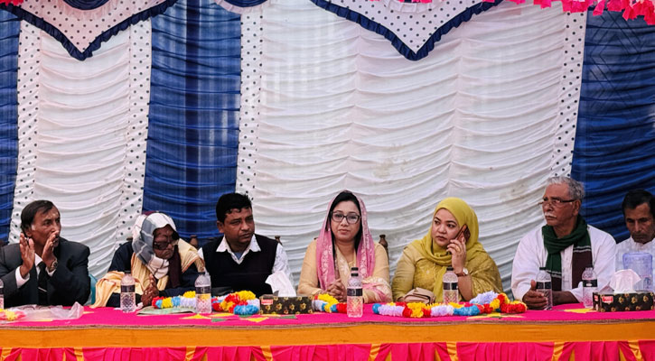 মানবসেবার ঊর্ধ্বে কোনো সেবা নেই  — সাবরিনা বিনতে আহমেদ