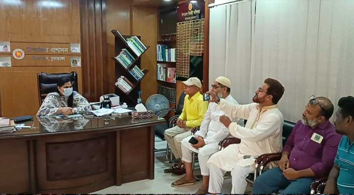 জীবননগরে নবাগত ইউএনওর সঙ্গে সাংবাদিকদের মতবিনিময় সভা