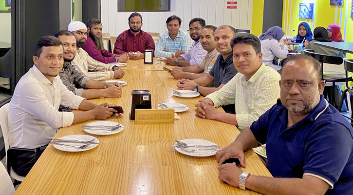 প্রবাসী সাংবাদিকদের সঙ্গে বাংলাদেশ ফোরাম মালদ্বীপ প্রতিনিধিদের মতবিনিময়