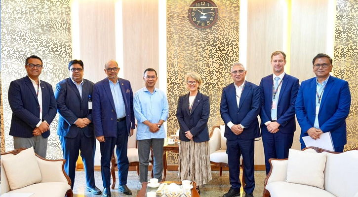 প্রধানমন্ত্রীর সঙ্গে টেলিনর গ্রুপের সিইও‍‍`র সাক্ষাৎ