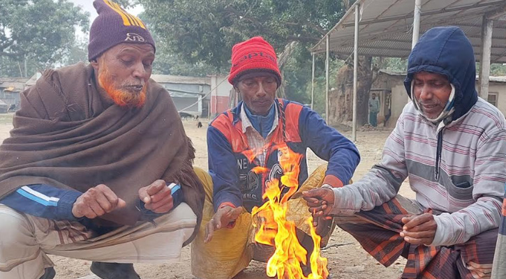 তানোরে সর্বনিম্ন তাপমাত্রা ৭ ডিগ্রি, জবুথবু জনজীবন