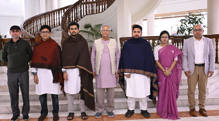 জাতীয় নাগরিক পার্টির প্রতিনিধি দলের সঙ্গে প্রধান উপদেষ্টার বৈঠক