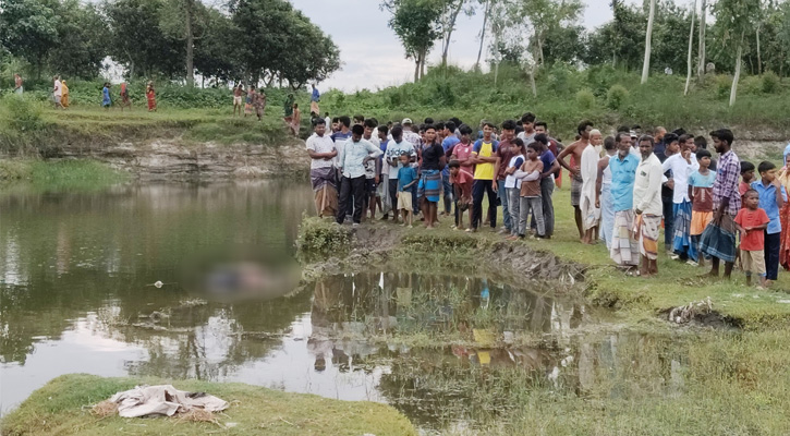 রাণীশংকৈলে পুকুর থেকে অজ্ঞাত যুবকের লাশ উদ্ধার