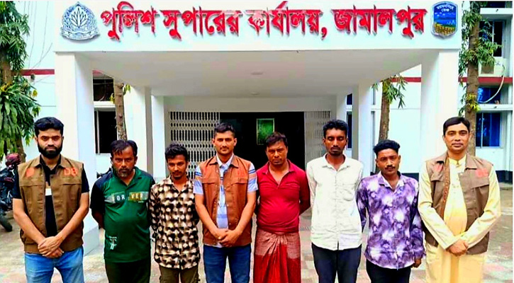 জামালপুরে ইয়াবা ও হেরোইনসহ ৫ মাদক কারবারি আটক