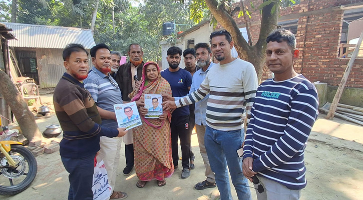 সেলিমুজ্জামান সেলিমের নির্দেশনায় পৌর বিএনপির প্রচারণা
