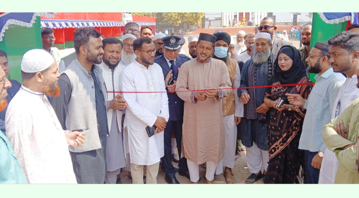 বই মেলার উদ্বোধন করলেন সংসদ সদস্য অ্যাড. মাসুদ পারভেজ রাসেল