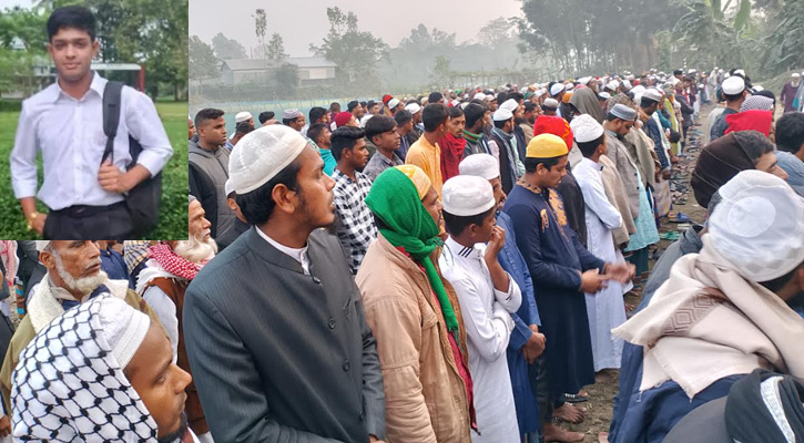 শেরপুরে শিক্ষার্থী সাম্মিদের আকষ্মিক মৃত্যুতে এলাকায় শোক