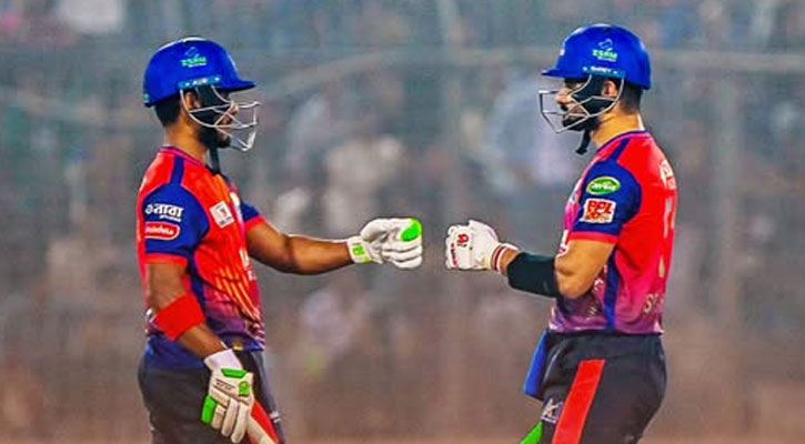 তামিমের দুর্দান্ত সেঞ্চুরিতে রাজশাহীর লড়াকু সংগ্রহ