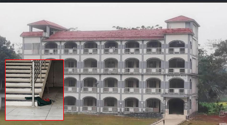 কলেজে জাতীয় পতাকা অবহেলার অভিযোগ, স্থানীয়দের ক্ষুব্ধ প্রতিক্রিয়া