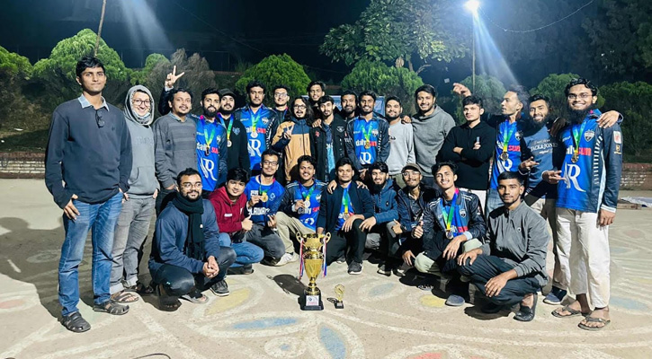 জাবিতে আন্তঃজেলা ছাত্র কল্যাণ সমিতি ক্রিকেট টুর্নামেন্টে রংপুর চ্যাম্পিয়ন