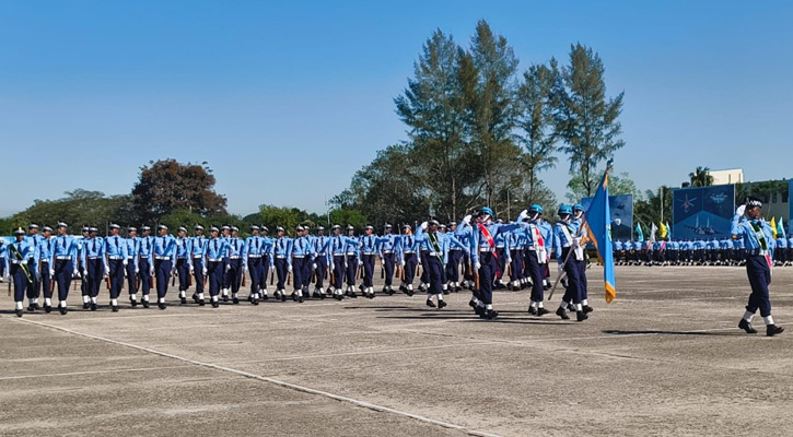 বাংলাদেশ বিমান বাহিনীর নবীন বিমানসেনাদের প্রশিক্ষণ সমাপনী অনুষ্ঠিত