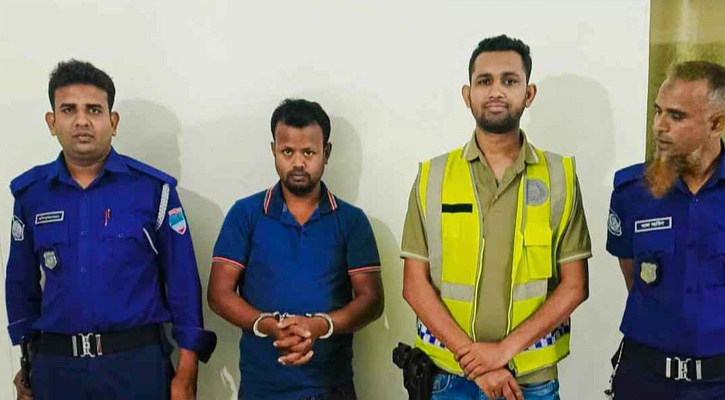 নড়াইলে হিন্দু বাড়িতে গরু চুরির ঘটনায় যুবক গ্রেফতার