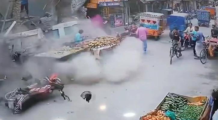 ঈদের পোশাক কিনতে এসে দেয়াল ধসে শিক্ষার্থী নিহত, আহত ৫