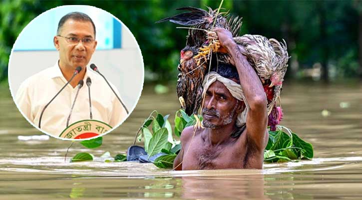 বন্যায় ক্ষতিগ্রস্তদের দ্রুত সহায়তার নির্দেশ প্রধানমন্ত্রীর